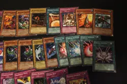 40 EX-DMG Yugioh Card Lot PGD/MFC/IOC/GX+(Toon Cannon Soldier DB2, Riryoku TSC+) - Image 4