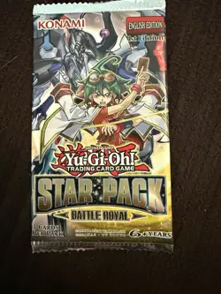 Yu-Gi-Oh! TCG Star Pack: Battle Royal 1st Edition Booster Pack - Image 1