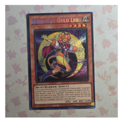 Konami Yu-Gi-Oh! Lunalight Gold Leo DUAD-EN005 1st Ed Secret Rare Effect - Image 1