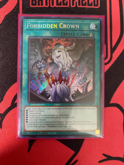 YuGiOh Forbidden Crown BPRO-EN067 Burst Protocol 1st Edition NM - Image 1