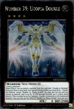 Number 39: Utopia Double (Quarte 25th Anniversary Tin: Dueling Mirrors NM YuGiOh - Image 1