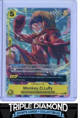 One Piece Promo Illustration Box Vol.3 OP07-109 Monkey.D.Luffy SR AB453 - Image 1