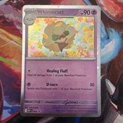 Whimsicott - MEP019 - Cosmos Holo - Black Star Promo - Pokemon Card - NM/M - Image 1
