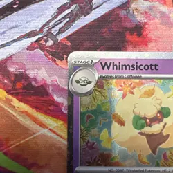 Whimsicott - MEP019 - Cosmos Holo - Black Star Promo - Pokemon Card - NM/M - Image 2