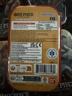Bandai Namco One Piece Card Game Tin Pack Set Vol.2 TS-02 OP-13 x6 - Image 3