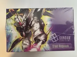 [TEAR IN SEAL] Gundam Card Game Steel Requiem GD03 Booster Box English -See Pics - Image 5