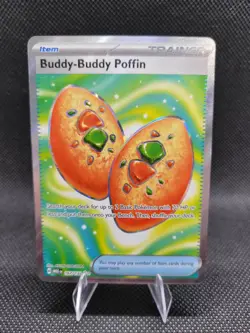 Pokemon Card Buddy-Buddy Poffin 167/132 Mega evolutions Near Mint - Image 1