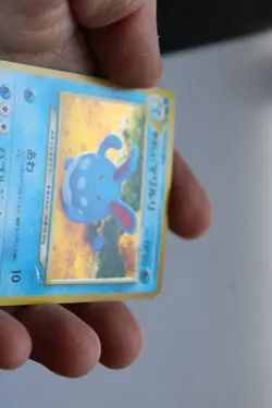 Pokemon Card Light Azumarill No.184 Vintage 1996 FOIL Rare Japanese - Image 2