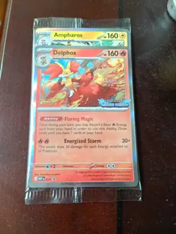 POKEMON CHAOS RISING Prerelease STAFF PROMOS - SEALED Set of 4 Staff Promo Cards - Image 1