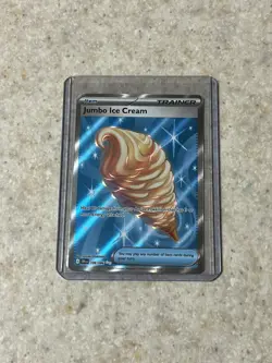 Jumbo Ice Cream 109/086 Me04 Chaos Rising Holo PoKemon Card - Image 1