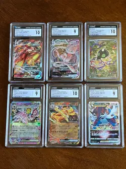 Pokemon Charizard ex CGC 10 Gem Mint Slab Lot (6 Cards) - Image 1