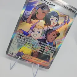 Paldean Student 231/091 Full Art Trainer Paldean Fates Pokemon TCG Card NM - Image 3