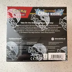 Pokemon TCG Mega Evolution: Chaos Rising Booster Box English 6+ 10 Cards - Image 3