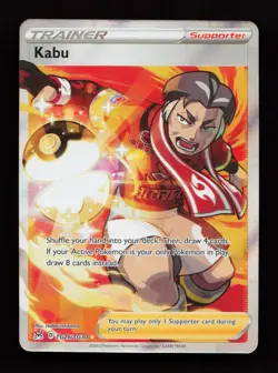 Kabu TG26/TG30 Ultra Rare SWSH11: Lost Origin Trainer Gallery Pokemon Card - Image 1