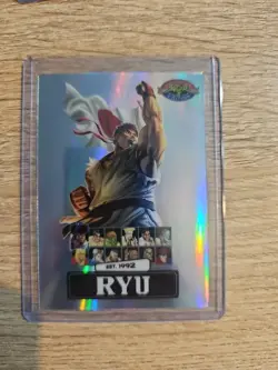 Ryu PSA-1 Silver Base - Street Fighter PSA Magazine Promo Card - Image 1