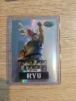 Ryu PSA-1 Silver Base - Street Fighter PSA Magazine Promo Card - Image 2