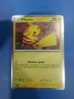 Pikachu - (Cosmo Holo) 051/162 Miscellaneous Cards & Products Holo - Image 1