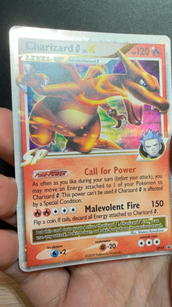 Charizard Lv.X Holo Pokemon Card Platinum Supreme Victors Promo DP45 LP-/MP+ - Image 2