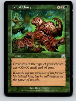 Magic the Gathering Tribal Unity Onslaught MTG Free Shipping! - Image 1