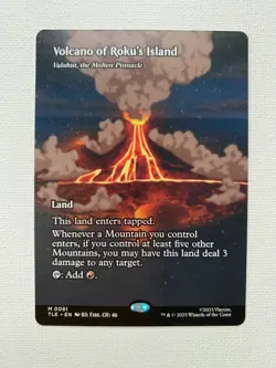 MTG Volcano of Roku's Island - Valakut, the Molten Pinnacle | NM | Avatar - Image 1