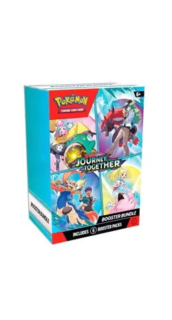 2025 Pokemon Journey Together 6-Pack Booster Bundle Sealed - Image 1