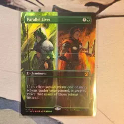 Wizards of the Coast MTG Parallel Lives 0083 Enchanting Tales English Green 2023 - Image 1