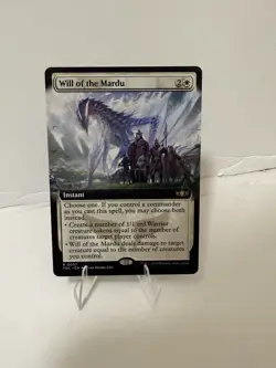 Will of the Mardu (Extended Art) Commander: Tarkir: Dragonstorm Regular - Image 1