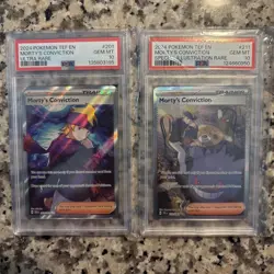 Morty's Conviction 211/162 Pokemon Temporal Forces PSA 10 - Image 1