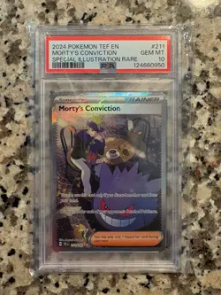 Morty's Conviction 211/162 Pokemon Temporal Forces PSA 10 - Image 4