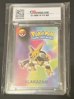 Flareon #1348 - Pocket Monsters Vending Holo Prism- Bandai Nintendo 1999 CG 10 - Image 2