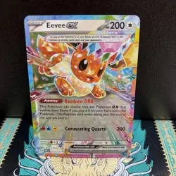 Prismatic Evolutions Eevee ex 075/131 pokemon tcg - Image 1
