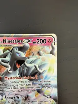Alolan Ninetales GX 132/214 Pokemon TCG Sm-Lost Thunder Holo - Image 4