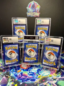 Pokemon CGC Slab Lot Suicune EX Pikachu Mewtwo EX Bulbasaur Swablu Bundle - Image 2