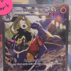 Cynthia's Garchomp ex SV10 Destined Rivals 232/182 SIR Full Art Holo 330 HP - Image 1