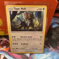 2018 Pokemon Type: Null 115/156 Rare Non-Holo Ultra Prism NM - Image 1