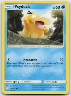 Psyduck 26/181 Team Up Pokemon NM Common - Image 1