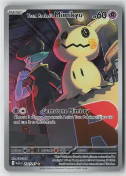 Pokemon Team Rocket's Mimikyu #238/217 ME: Ascended Heroes Near Mint or Better - Image 1