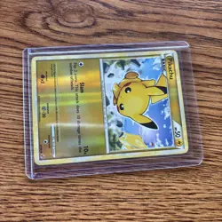 HGSS Undaunted Pikachu 61/90 Common Pokemon Reverse Holo LP - Image 5