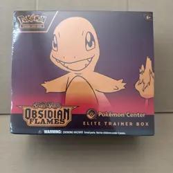 Obsidian Flames Pokemon Center Elite Trainer Box ETB - New Factory Sealed Tcg - Image 1