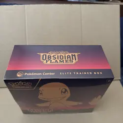 Obsidian Flames Pokemon Center Elite Trainer Box ETB - New Factory Sealed Tcg - Image 2