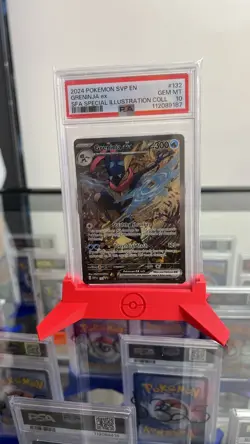2024 Pokemon SVP EN GRENINJA EX SFA Special Illustration Collection #132 PSA 10 - Image 1
