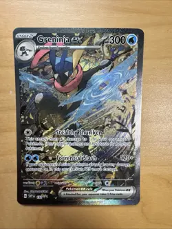 Greninja ex - SVP132 Black Star Promo Special Illustration Pokemon - NM - Image 1