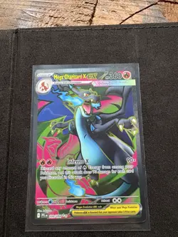 Pokemon TCG - Mega Charizard X ex 109/094 Me02: Phantasmal Flames Holo - Image 1