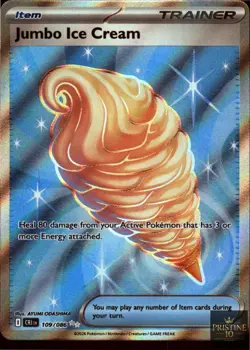 Jumbo Ice Cream 109/086 Ultra Rare ME04: Chaos Rising Pokemon Holo Near Mint - Image 1