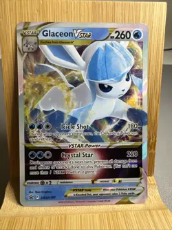 Glaceon VSTAR SWSH197 Holo Sword & Shield Promo Pokemon Near Mint Promo - Image 1