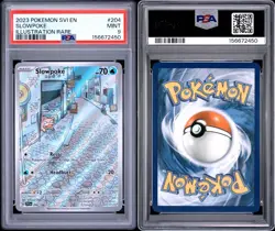 Pokemon Company Slowpoke 204/198 SV01 Illustration Rare Holo English PSA 9 - Image 2