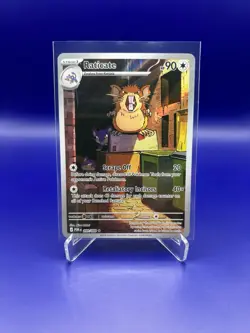 Pokemon TCG Raticate 99/88 Perfect Order Illustration Rare English NM - Image 1