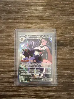 Pokemon TCG Marnie’s Grimmsnarl ex 287/217 English Full Art Holo - Near Mint - Image 1
