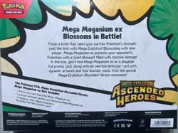 ASCENDED HEROES MEGA MEGANIUM EX BOX POKEMON TCG SEALED BRAND NEW UNOPENED - Image 3