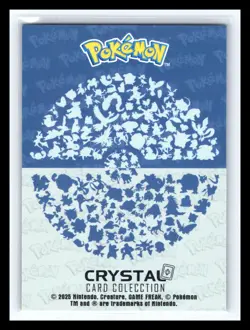 💥 STARMIE # 121 - Cracked Ice Holo - Crystal Dark Black 2025 - Pokemon Nintendo - Image 2